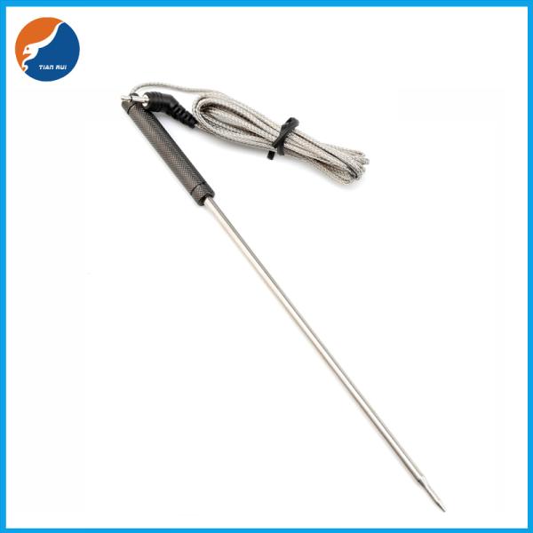 Датчик температуры БАРБЕКЮ зонда качества еды SS304 с алюминиевой ручкой