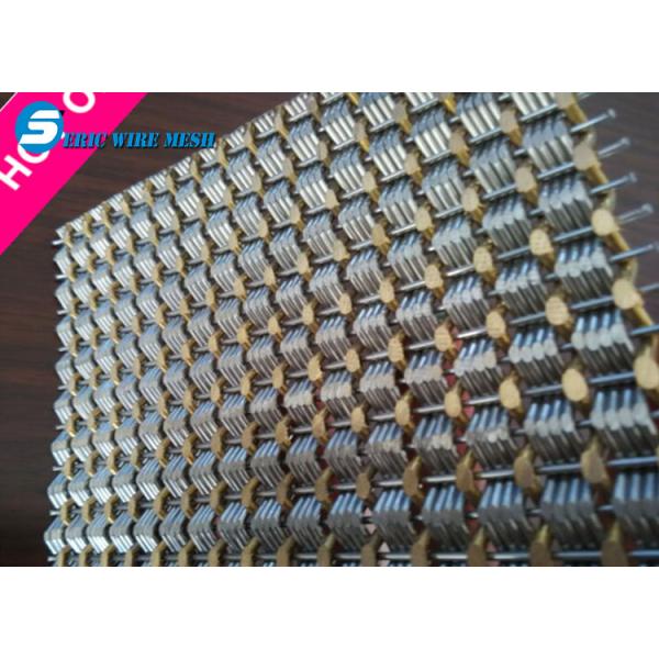 Eric Manufacturers Window Screen Brass Chain Link Decorative Wire Mesh