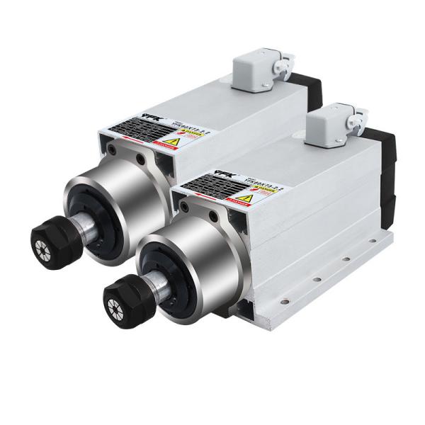 Flange 2.2kw 24000rpm Refrigerador de ar CNC Motor de fuso para obras de construção 8A corrente