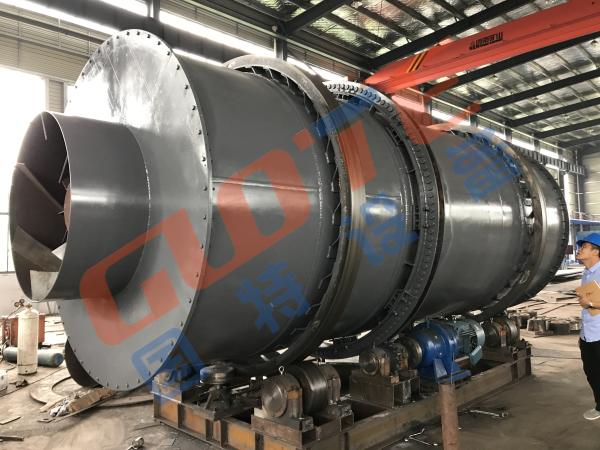 Secador rotativo de areia fluvial de alta capacidade de 10 a 50 toneladas por hora para venda de equipamento de mineração