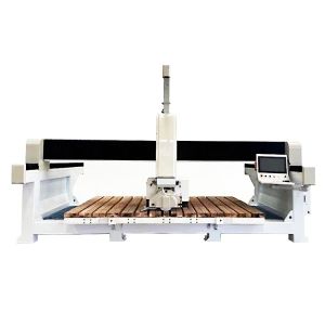 ZEUS 4+3 Axis Bridge Cutting & Drilling CNC Machine with HD Camera Suction Cup