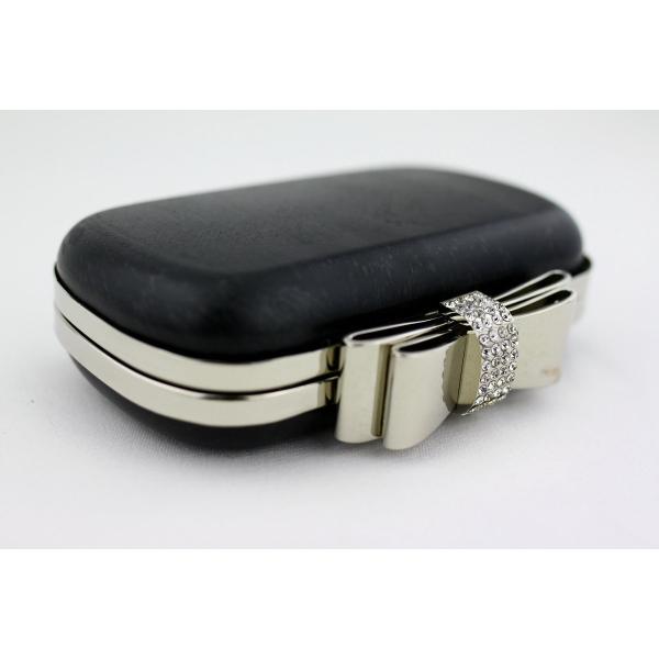19*11*5cm Big Bow Banquet Round Purse Frame For Bag Making