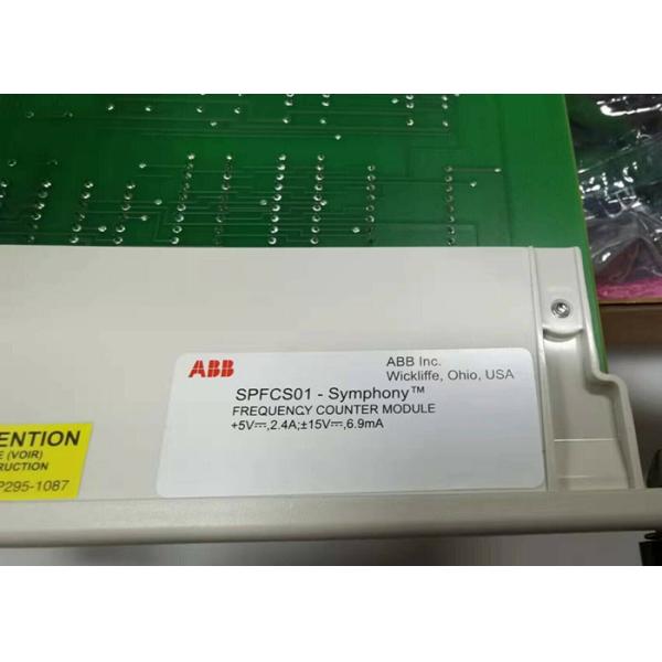 ABB SPFCS01  Frequency Counter Module for Harmony Rack, Two Turbine Speed Channels 3 to 12.5 KHz Replaced
