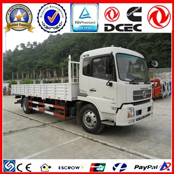 Euro3 Dongfeng Cummins Camions 270HP RHD DFL1180BY Cargo Truck