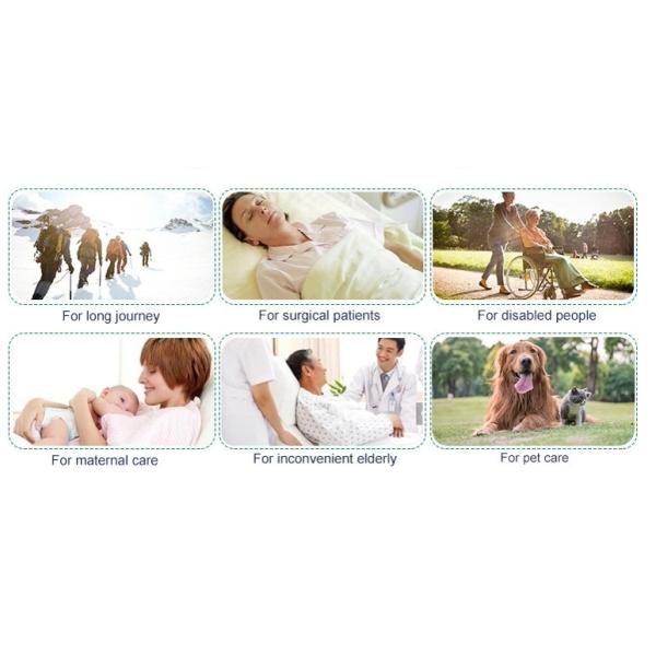 Colored Printed Cotton Non Woven Women Sanitary Napkins