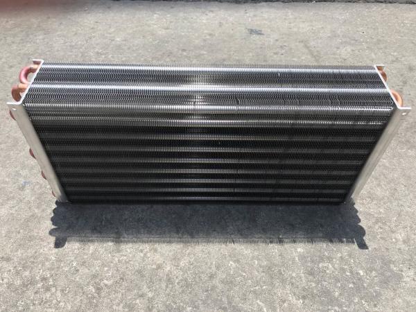 Louver Fin Heat Pump Condenser Coil Water Cooled Evaporator
