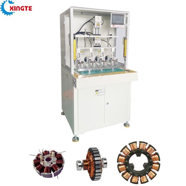 High Speed CNC Ceiling Fan Coil Winding Machine Automatic With 6 Working Stations