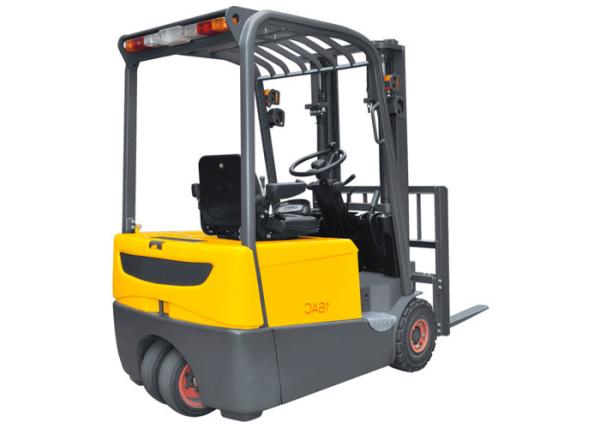2000kg Double Driving Wheel Electric Forklift Truck With Lift Heigth 4.5m