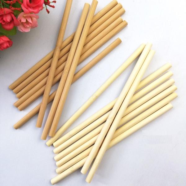 Аксессуары Адвокатуры соломы 100% естественные органические выпивая бамбуковые Biodegradable