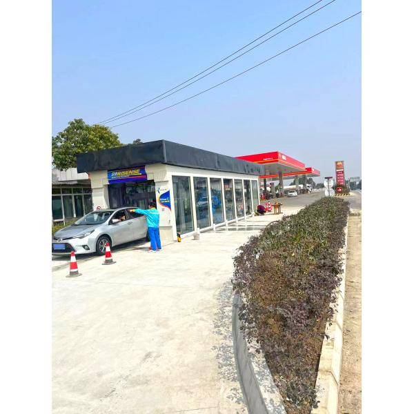 Полностью автоматическая машина для стирки автомобилей ExpressTunnel с 9 щетками конвейерной лентой для рынка Северной и Южной Америки