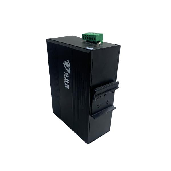 Переключатель POE установки рельса DIN 48VDC промышленный автономный порты 8 гигабит RJ45