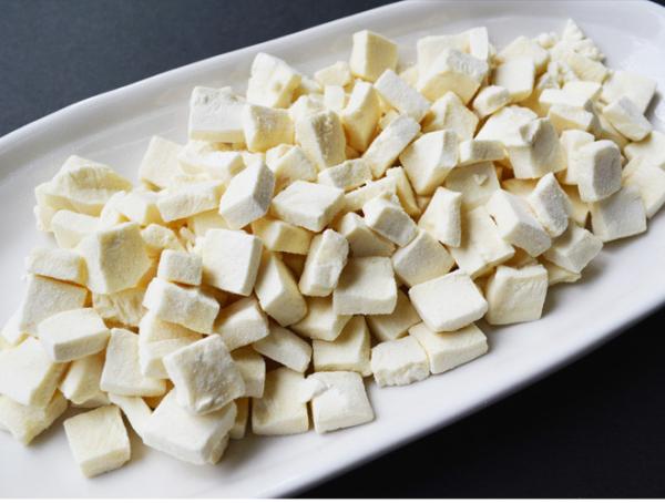 Sell Backpacking Food Soup Ingredient Freeze Dried Tofu Dried Beancurd dices