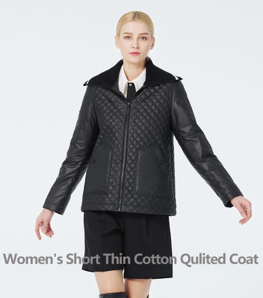 short coat, commercial style，water-proof materail，for all kinds of wears，black coat