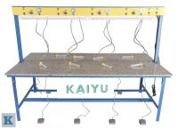 Table de distribution de colle en silicone pneumatique, machine de gravure industrielle