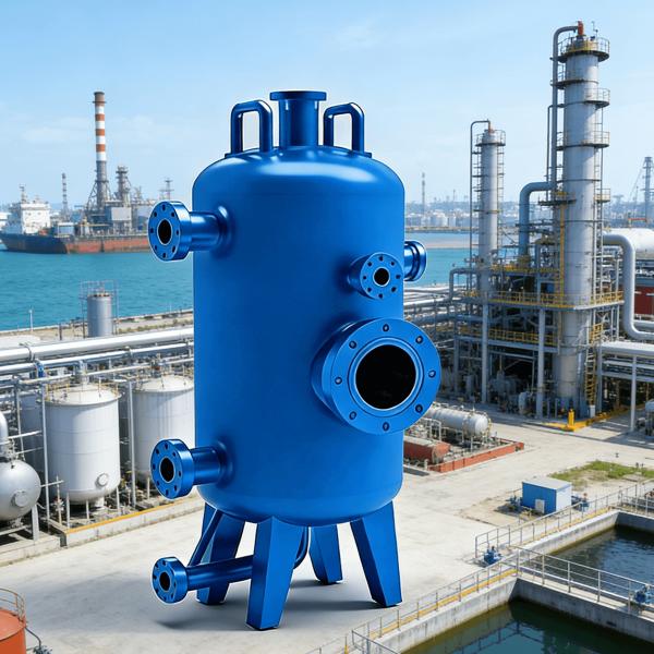 Stainless Steel Air To Water Heat Exchanger with Customized Size and 0.1-10 Mpa Design Pressure