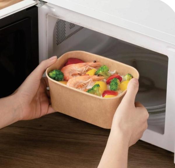 環境に優しい使い捨て紙食品容器 OEM ODM 強力なサポート