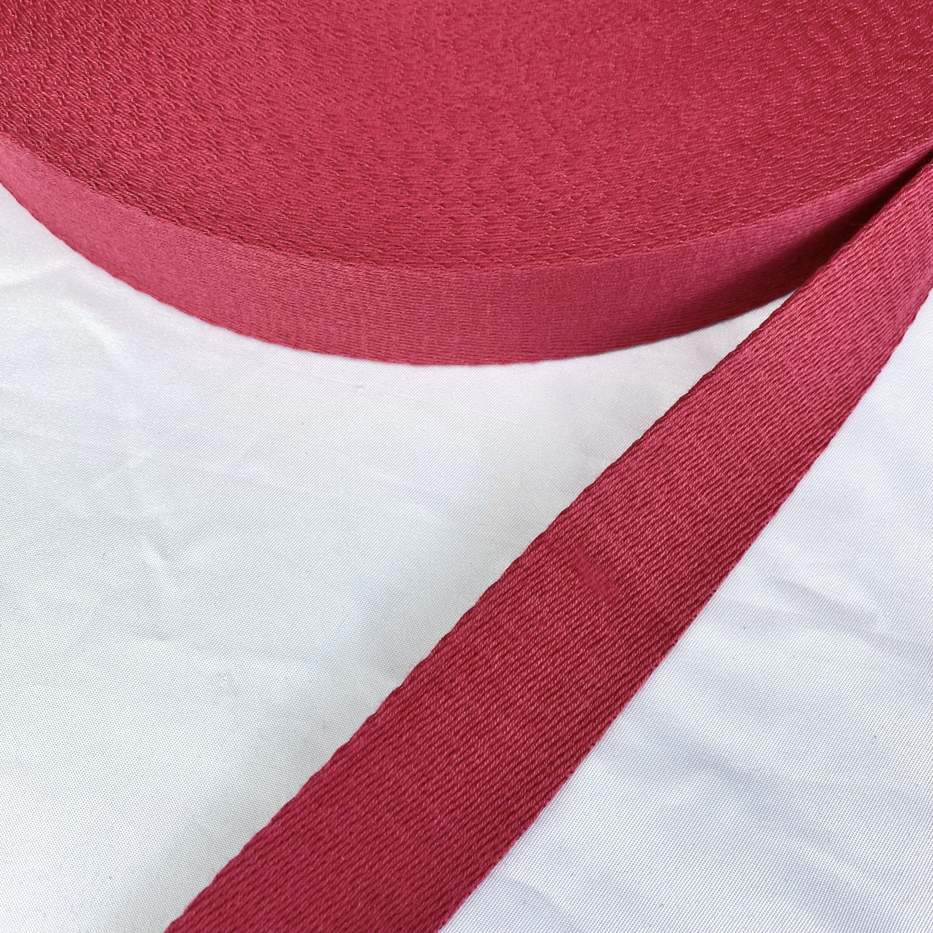 Thickened polyester-cotton webbing Various colors Backpack strap Belt Handbag strap