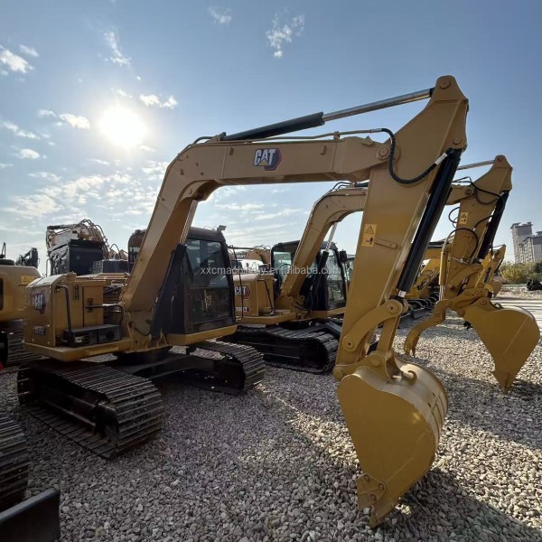 Hot Selling Ready to Ship  307E2 7Ton Crawler Hydraulic Low Hours Good Condition Used Mini Excavator for Sale