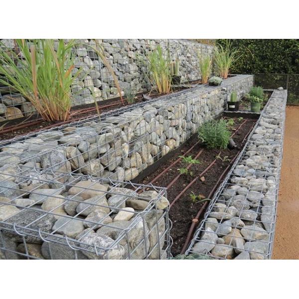Гальванизированная оборона Gabion корзин Gabion сваренной сетки Galfan сварила ячеистую сеть