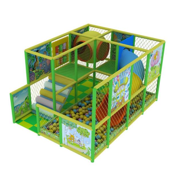 LLDPE Plastic Indoor Soft Play Centre , ROHS Approved Trampoline Jump Park