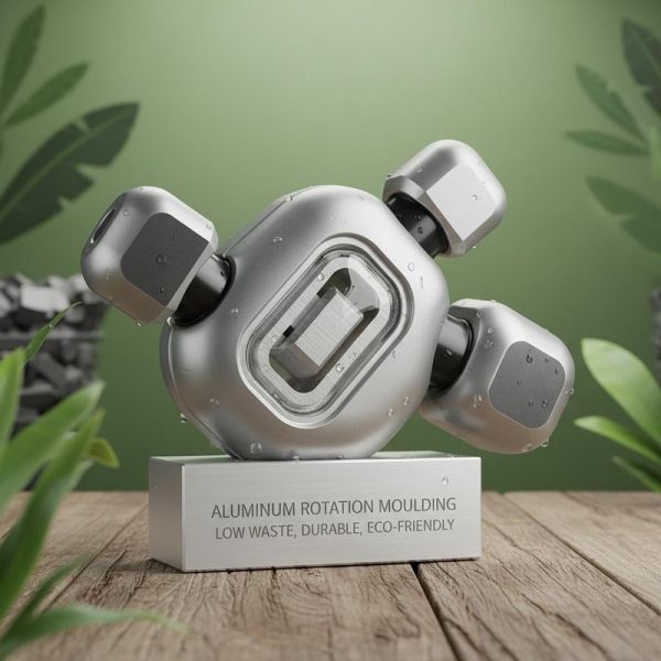 Aluminum Rotation Moulding Impact Resistant Components Offering Low Waste Environmental Impact Ideal for Long Lasting