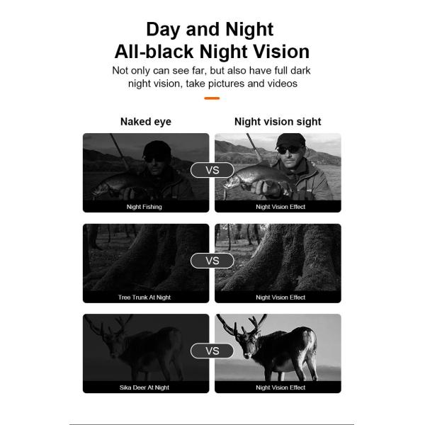 Hunting Optics Infrared Imager Night Vision Binoculars Goggles High Power 984ft