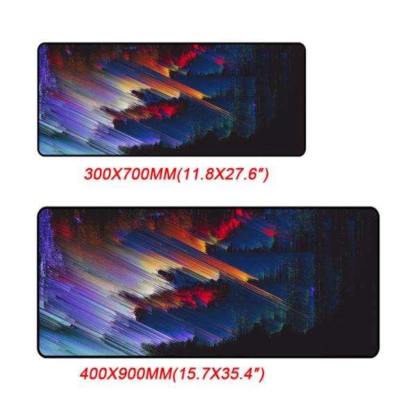 Materail Natural Rubber fabric Sublimation Blank Desk Mouse Pad With Logo Printing