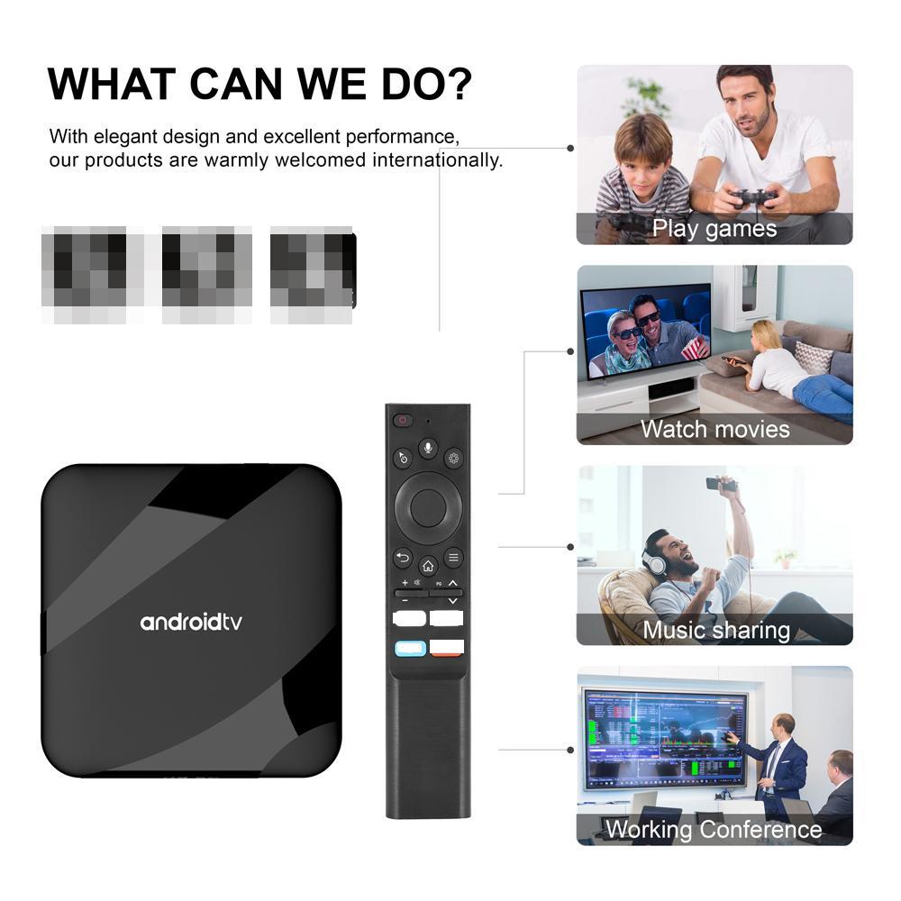 TV98 Plug And Play Android TV Box 8K For Streaming Global Channels