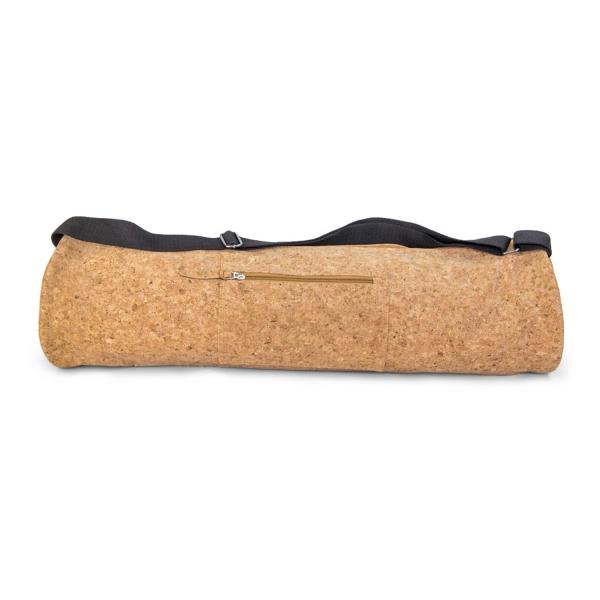 FDA 28 Sustainable  Non Toxic Cork Yoga Mat Bag Moisture Resistant
