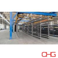 Ligne de revêtement en poudre haute performance pour les étagères 13,5m Hangers PP Spray Booth