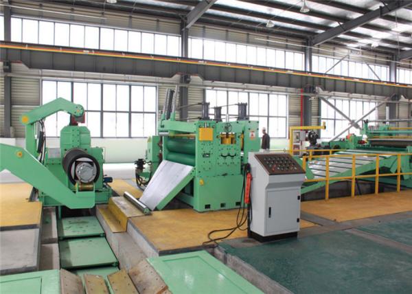 Heavy Load Stainless Steel Slitting Machine High Linear Speed Long Durability Easy Operation