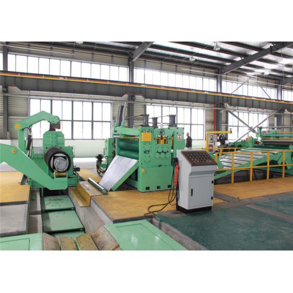 PLC Automatic Steel Coil Slitting Line , Steel Slitting Equipment  300 M/Min Line Speed