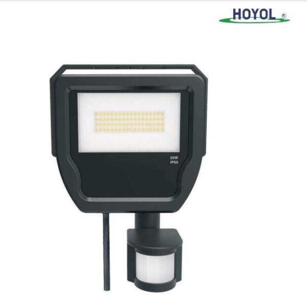 50W Ultra Slim Outdoor LED Flood Lights Thick Aluminum 3300LM Luminous Efficiency