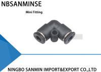 Picovolt - O One Touch do estojo compacto de C que cabe o ar rápido do mini conector do ar do cotovelo da união do tubo dos encaixes pneumático conecta Sanmin