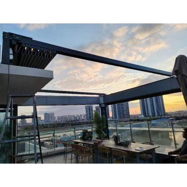 Remote Control Operation Electric Canopy for Large Flooding Movable Storage Tent Hall