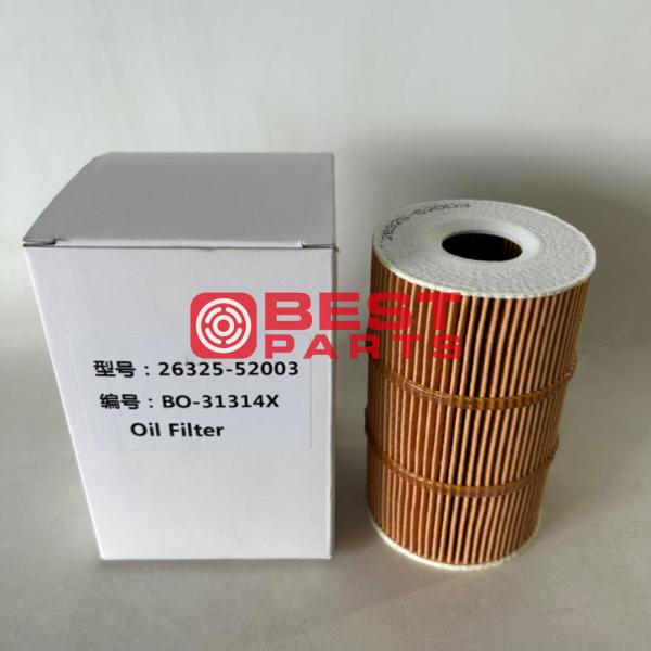OEM Engine Oil Filter For Excavator Parts 26325-52003 26325-52002 26325-52000 26311-52001 OX378D