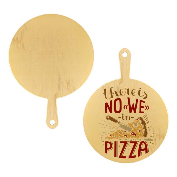 Custom Wood Cutting Board Kitchenware DIY Plywood Sublimation Pizza Cutting Board With Handle