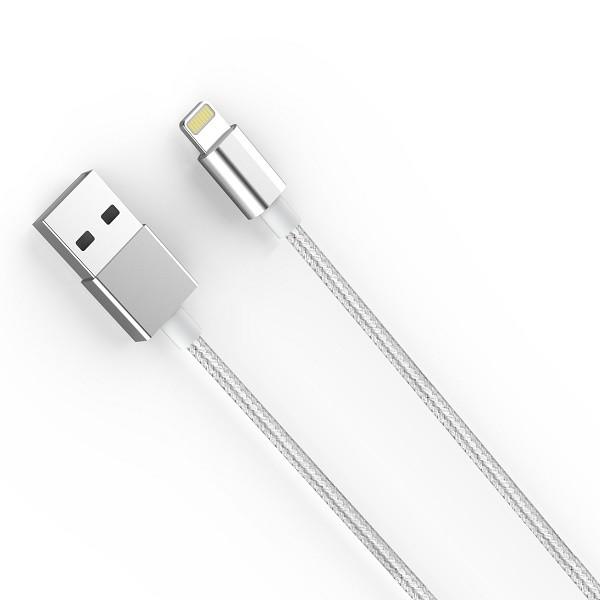 MFI 5V2.4A Braided Mobile Cable Charger
