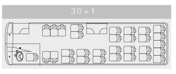 Indirect Drive Electric Minibus High End Tourist Travel Coach Buses 250Km