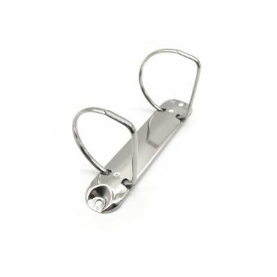Silver Two Hole Binder Clip 133*26mm 2 Ring Binder Clips Customized