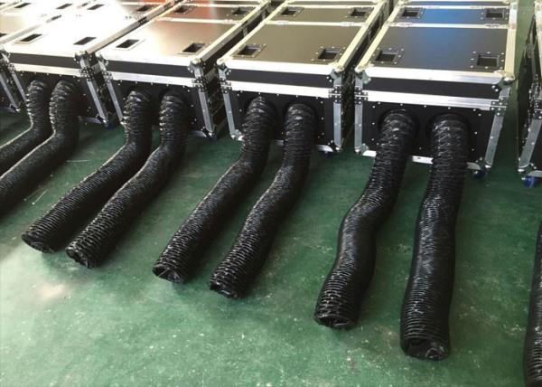 2 Tubes 3000w Stage Effect Smoke Machine Dmx Water Fog Smoke Machine Total 4600w Powerful Low Fog Machine