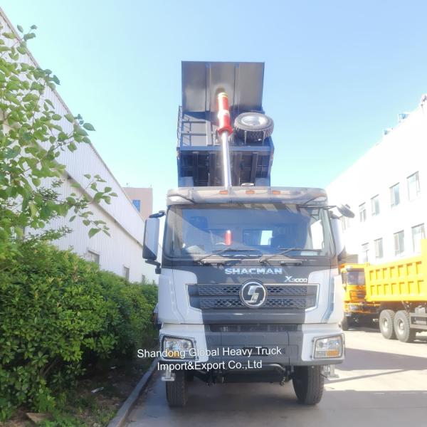 Shacman X3000 6×4 Drive Dump Truck with 50t Load Capacity and HYVA Hydraulic Front Lift