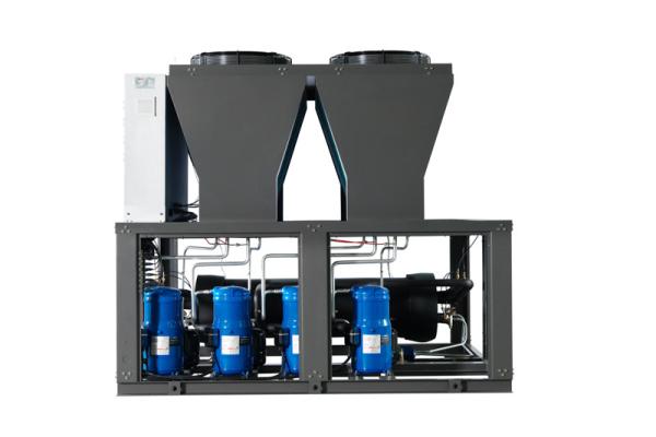 Resfriador de água refrigerado a ar industrial 50HP 50Ton para máquina de moldagem por injeção Resfriador de rolagem modular refrigerado a ar