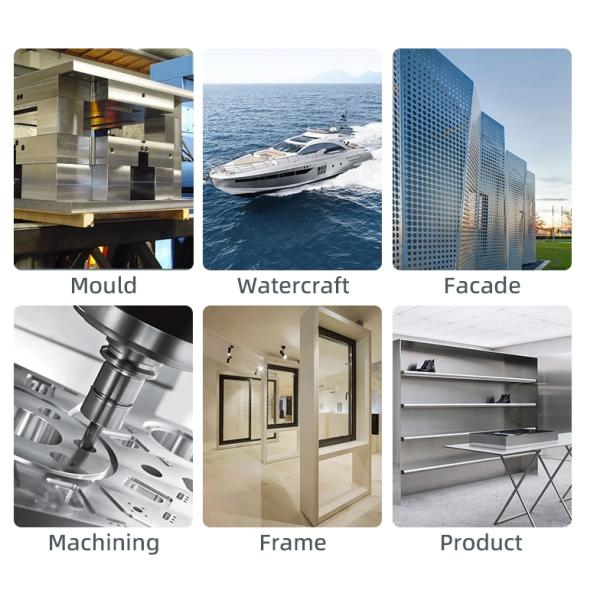 Custom 1-8 Series Aluminium Sheet Plate For Cookwares And Lights