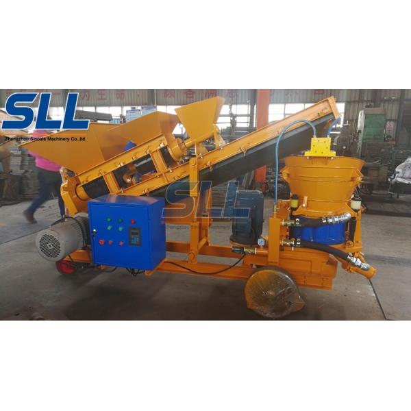 Self Loading Dry Shotcrete Machine Coal Mining Equipment 5.5kw Power