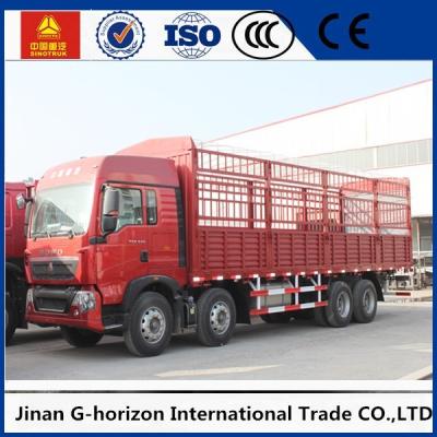 Commercial Cargo Truck SINOTRUK HOWO 12Wheels Euro2 336HP for Logistics