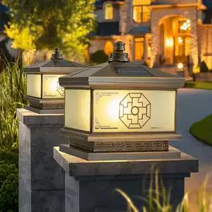 Ancient style solar garden light solar decorative light Low-carbon, environmentally friendly, beautiful and elegant