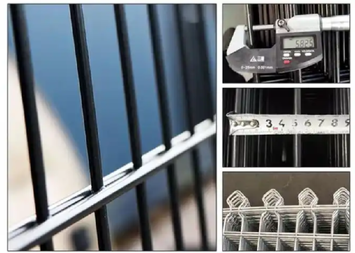 Corrosion-Proof Double Horizontal Wire Guardrail for Scenic Spot Trail Protection