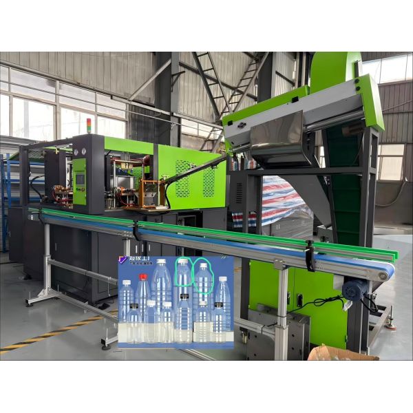 Fully Auto Pet Bottle Blow Moulding Machine PLC With Touch Screen
