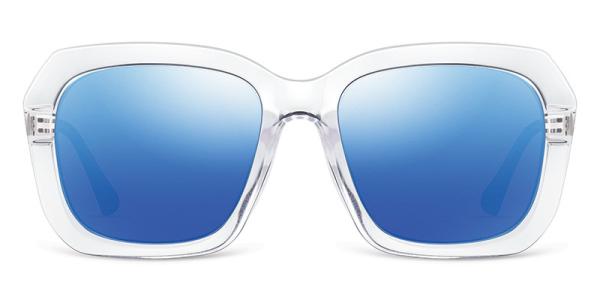 TAC Polaroid Sunglasses Women , White Frame Sunglasses Black Metal Temples